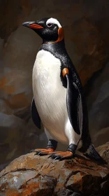 Stone Perch for a Penguin