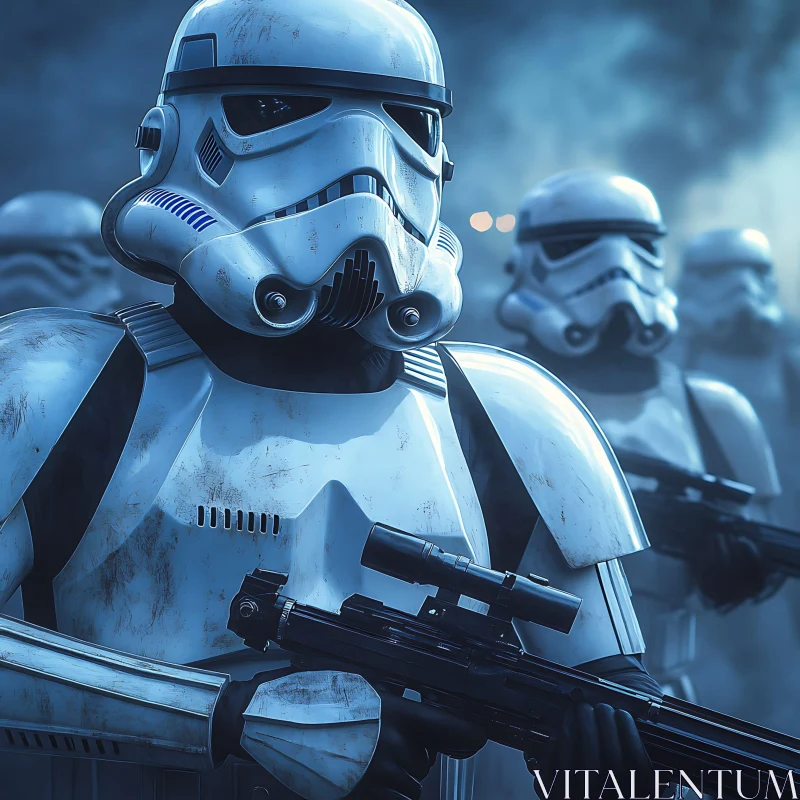 Imperial Stormtroopers: Enlisted Soldiers AI Image