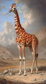 Giraffe in the Wild