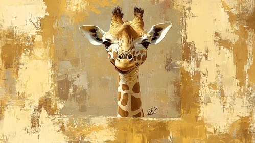 Giraffe Painting