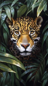 Jungle Leopard Gaze