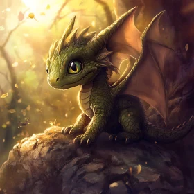 Enchanting Forest Dragon