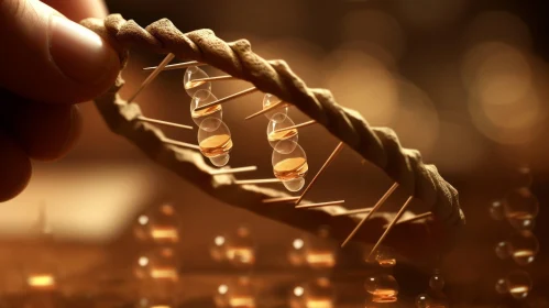 Delicate DNA: A Photorealistic Close-Up