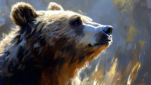 Bear Art Portrait