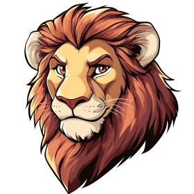 Lion Head Portrait