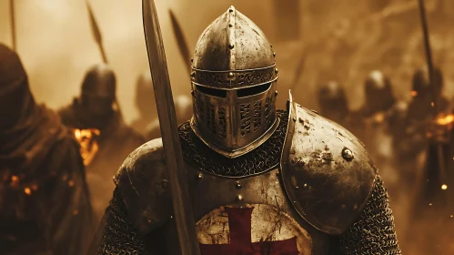 Armored Knight with Sword