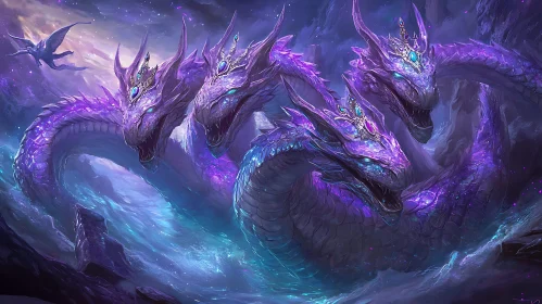 Crowned Hydra: A Dragon of Legend