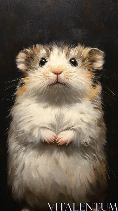 Artistic Hamster Image AI Image