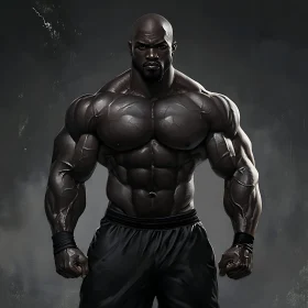 Strong Man Bodybuilding Art