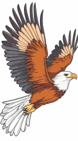 Majestic Eagle Illustration
