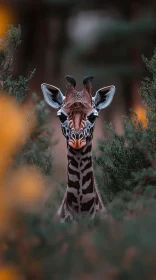 Giraffe in the Wild