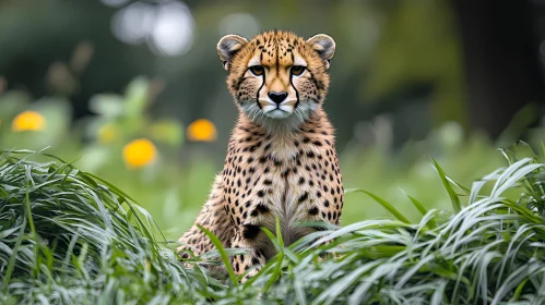 Cheetah in the Wilderness