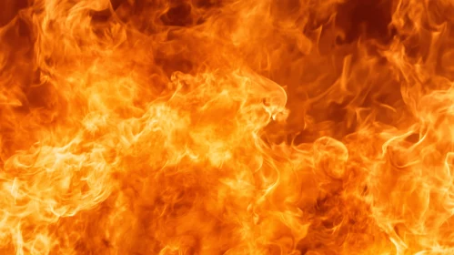 Swirling Blaze: Detailed Fire Imagery