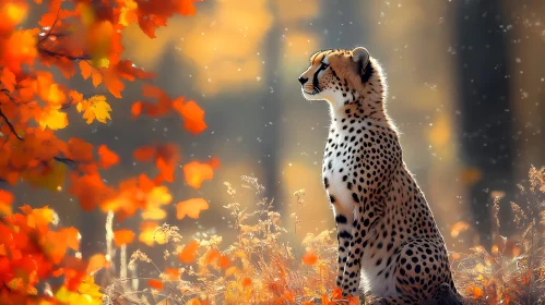 Wild Elegance in Golden Woods