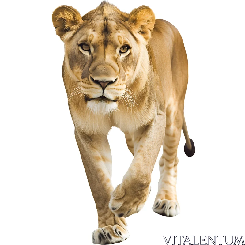 AI ART Female Lion