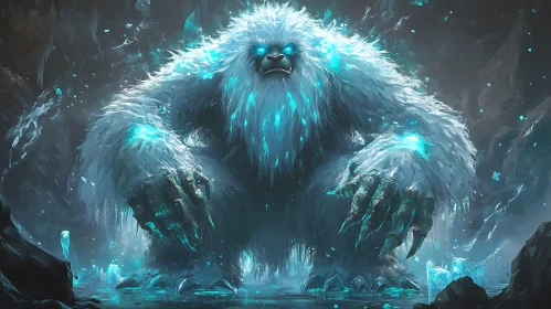 Icy Gaze of the Abominable Snowman