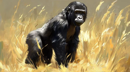 Gorilla in Golden Plains