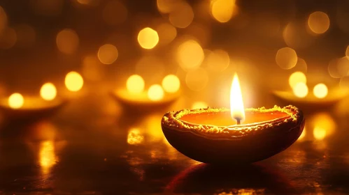 Golden Candlelight: A Celebration of Light