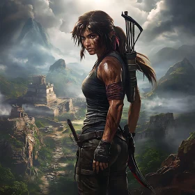 Strong Female Character in Adventure Setting