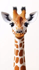 Charming Giraffe Artwork