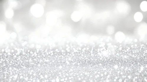 Abstract Silver Sparkle Texture