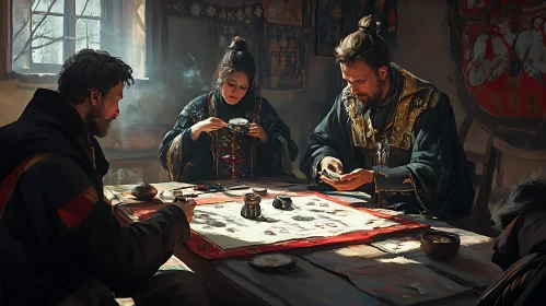 Game of Strategy - A Moment Frozen