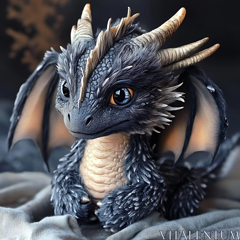 AI ART Enchanting Dragon Art: Mythical Creature