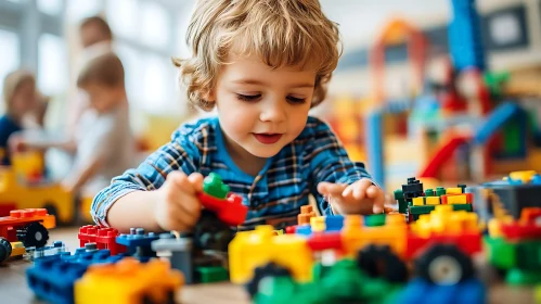 A Child's World: Building with Blocks