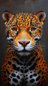 Leopard Art Portrait