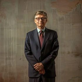 Executive Portrait of Bill Gates