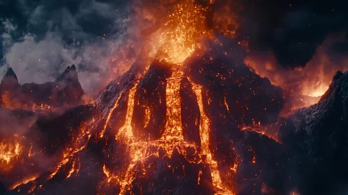 Magnificent Volcanic Eruption Showcase