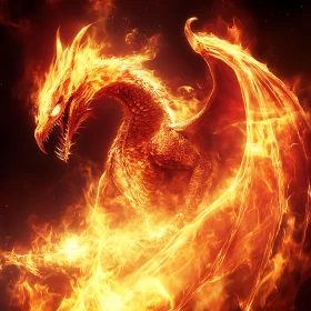 Dragon Ablaze: A Creature of Fire