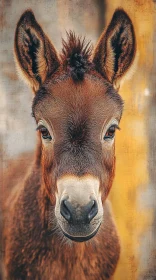 Detailed Donkey Close-Up