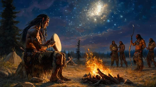 Bonfire Ceremony: Native American Gathering