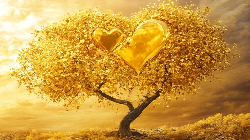 Tree of Golden Hearts