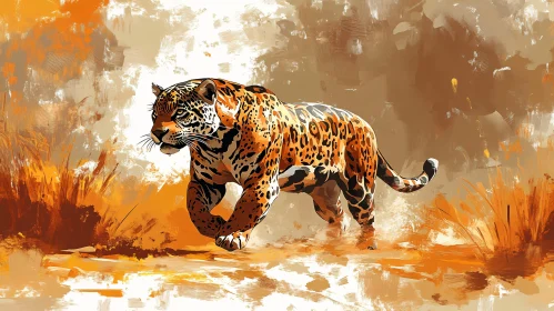 Wildlife Art of Jaguar