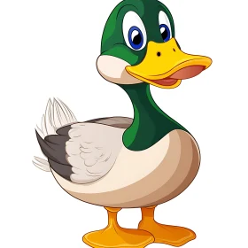 Animated Duck Character Design