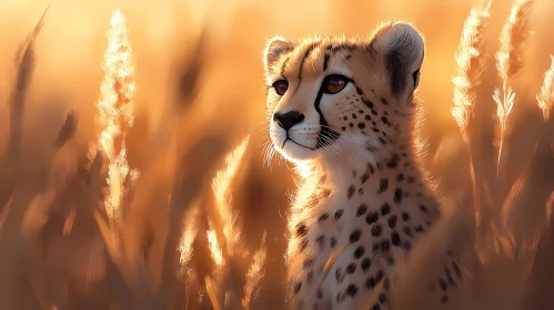 Wildlife Cheetah Portrait