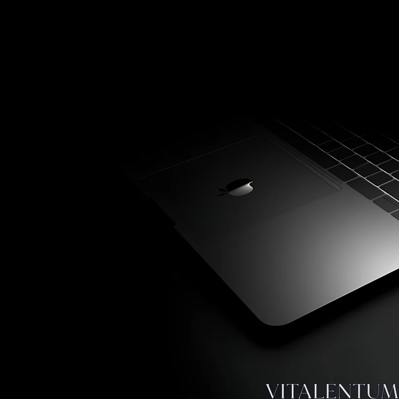 Sleek Minimalist Laptop AI Image