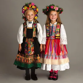 Colorful Folk Attire