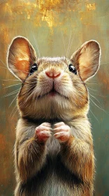 Adorable Rodent Portrait