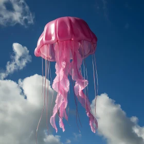 Surreal Jellyfish Sky Dreamscape