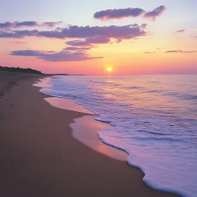 Coastal Sunset Serenity