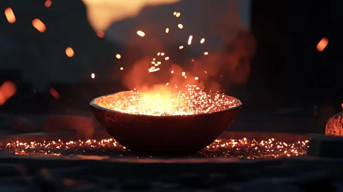 Bowl of Fire and Sparks