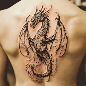 Intricate Dragon Ink Art Tattoo