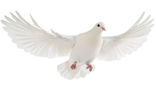 Dove in Flight