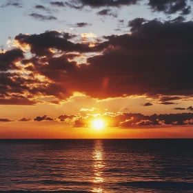 Seascape at Sunset