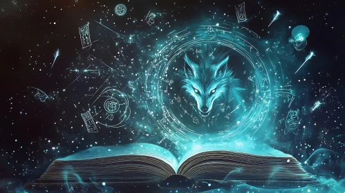 Enchanted Tome: A Wolf's Tale Unfolds