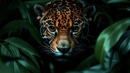 Jungle Jaguar Close-Up