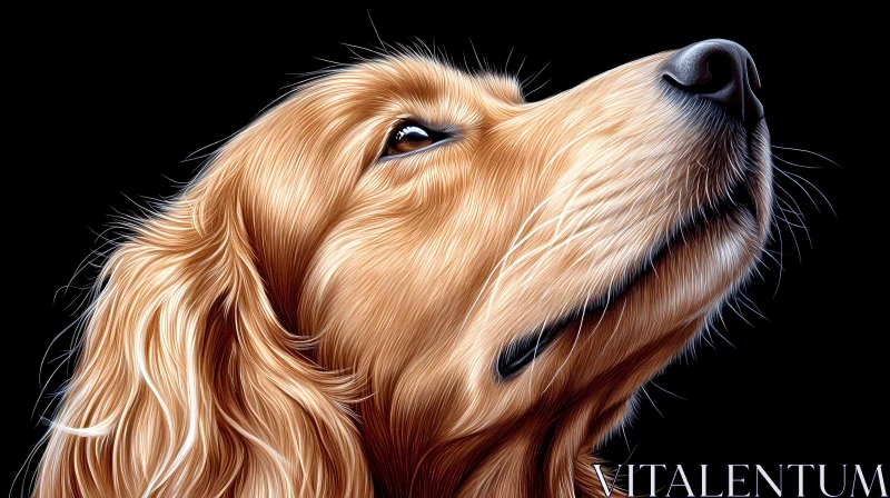 Golden Retriever Image AI Image